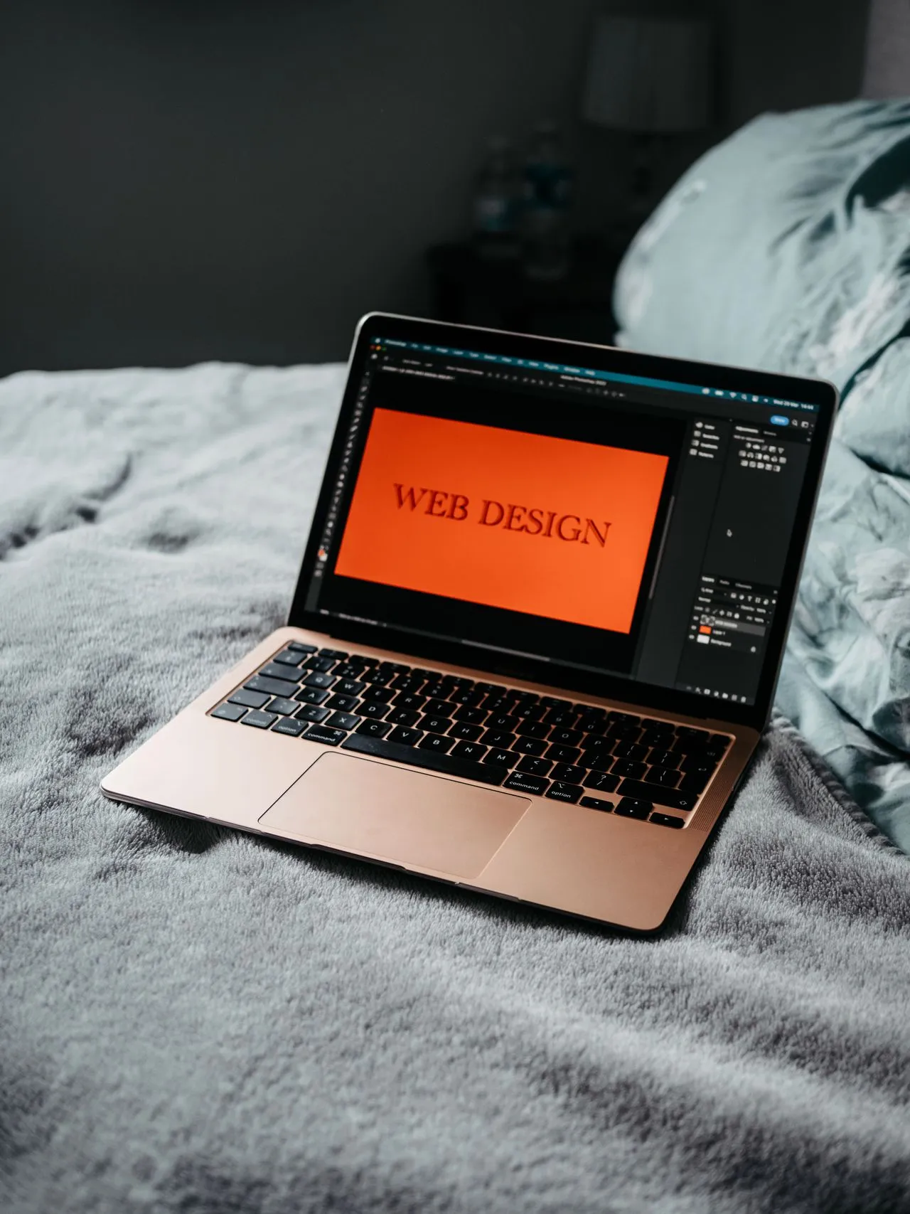 Webdesign tervezés modern munkakörnyezetben